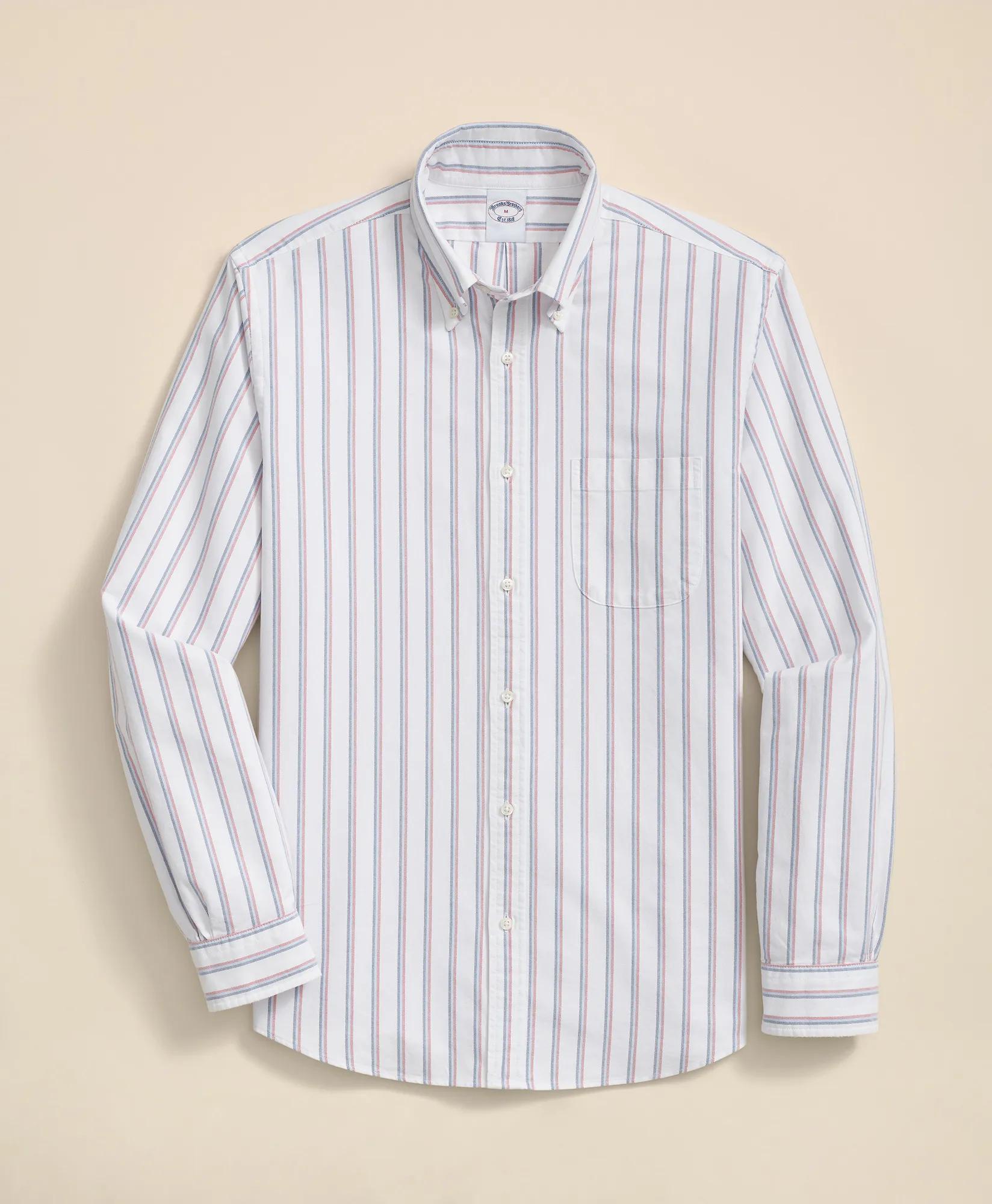 Friday Shirt, Oxford Ribbon Stripe