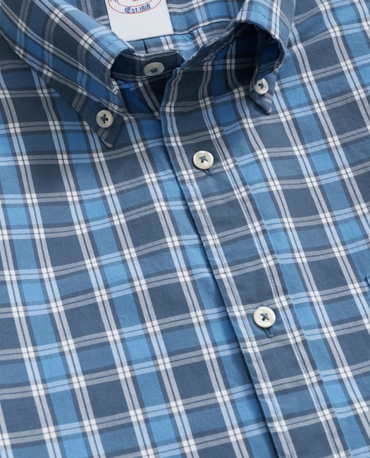 Friday Shirt, Poplin Outline Check