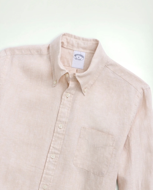 Irish Linen Sport Shirt - Beige