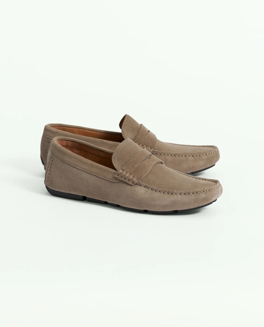 Jefferson Suede Driving Moccasins Shoes