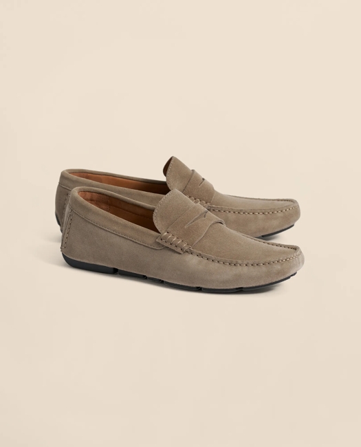 Jefferson Suede Driving Moccasins Shoes