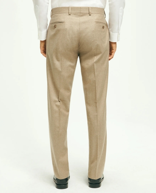 Traditional Fit Wool Flannel Dress Pants