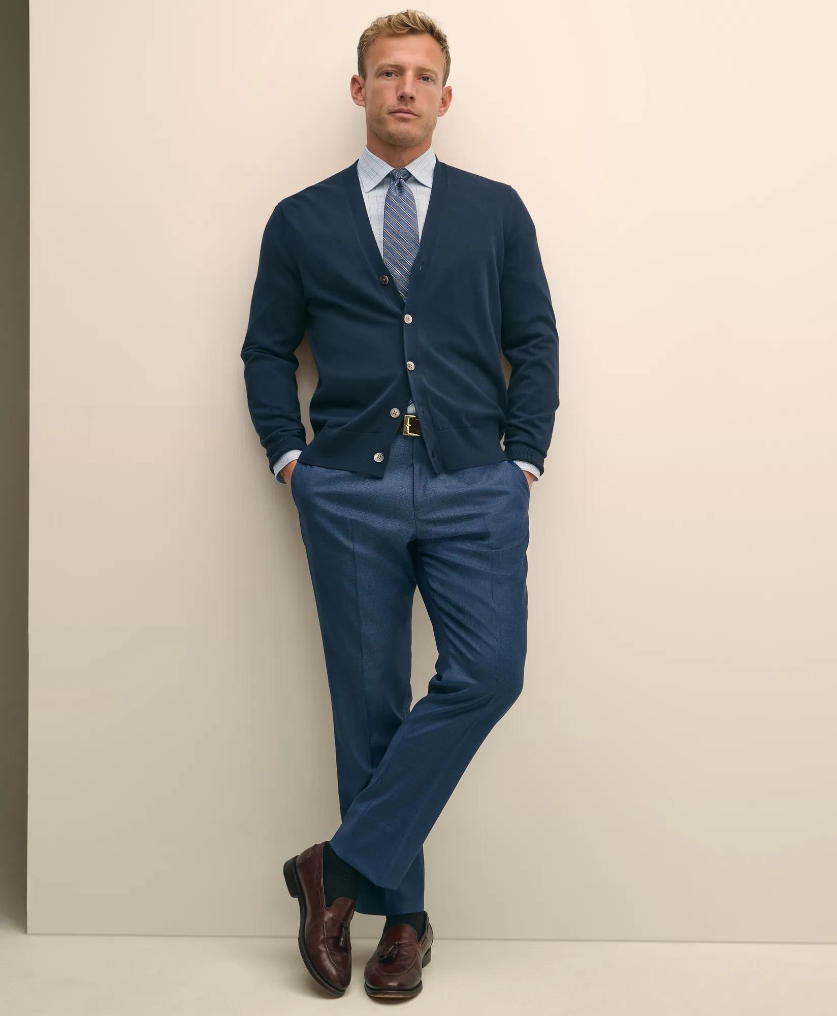 Classic Fit Stretch Wool 1818 Dress Pants