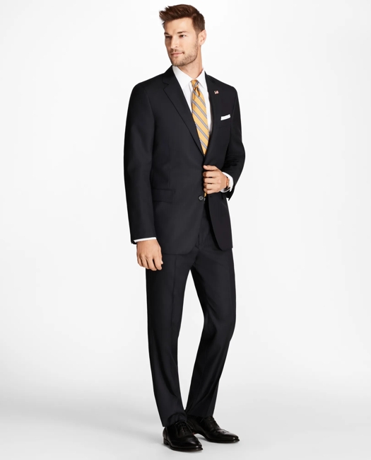 Classic Fit Blue Herringbone 1818 Suit
