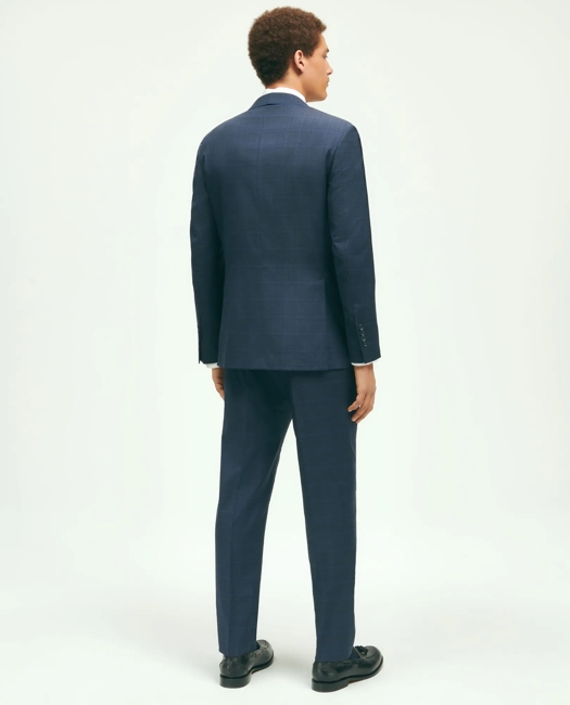 Slim Fit Wool Checked 1818 Suit