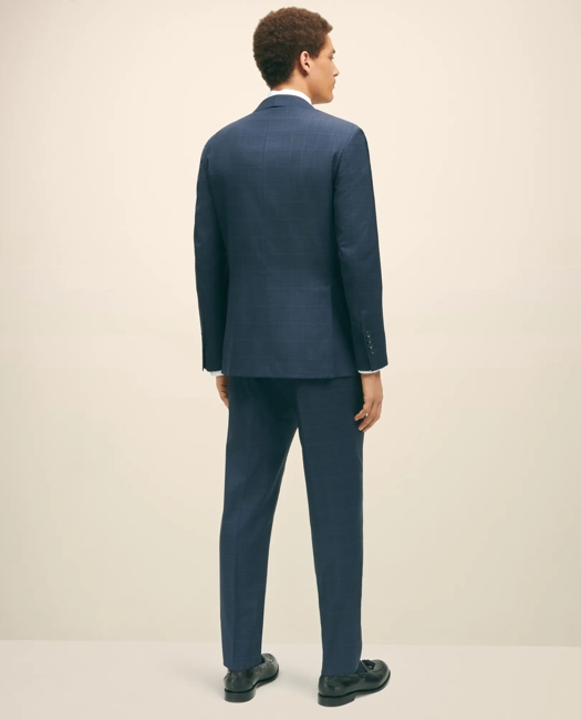 Slim Fit Wool Checked 1818 Suit