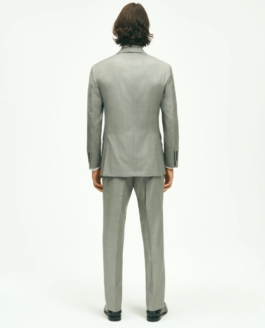 Slim Fit Wool Sharkskin 1818 Suit