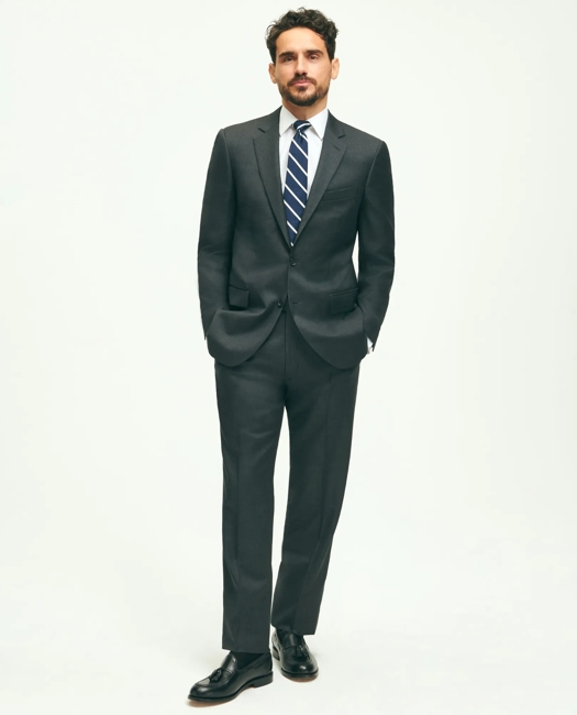 Traditional Fit Wool Tic 1818 Suit
