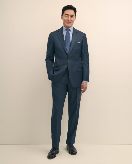 Traditional Fit Wool Tic 1818 Suit