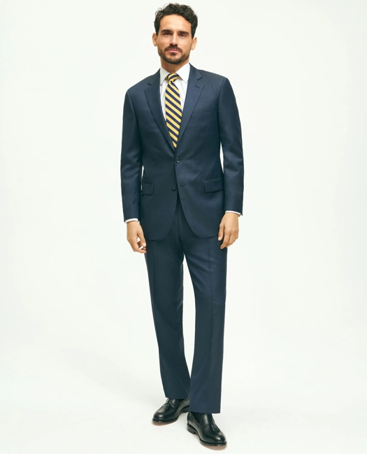 Traditional Fit Wool Tic 1818 Suit