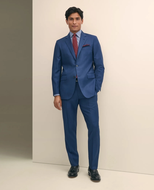 Slim Fit Wool Sharkskin 1818 Suit