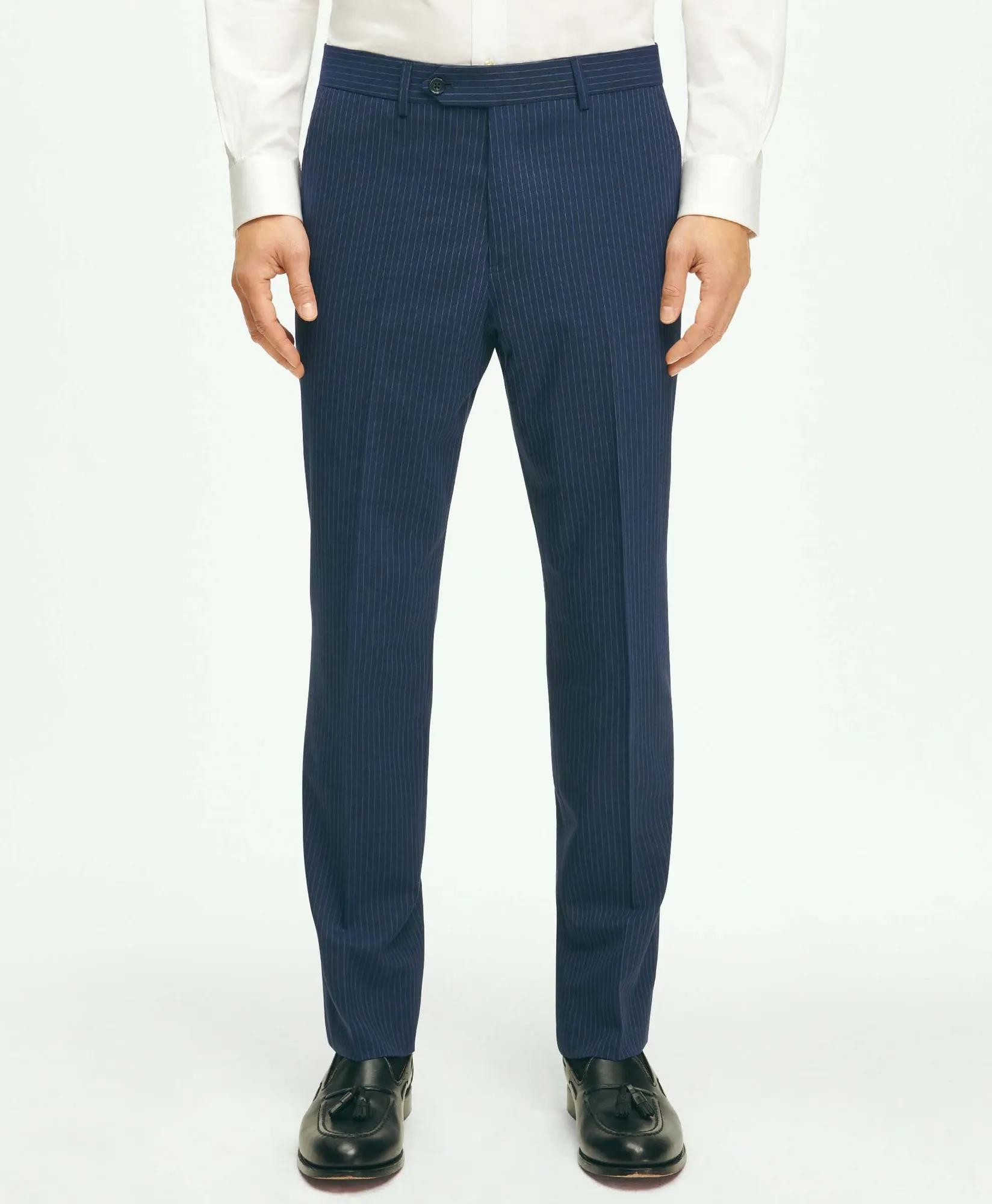 Worsted Wool Trousers | Brooks Brothers