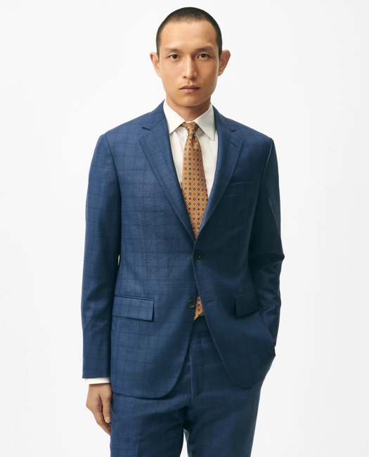 American-Made Slim Fit Multi Checked 1818 Suit