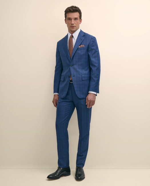 American-Made Slim Fit Multi Checked 1818 Suit