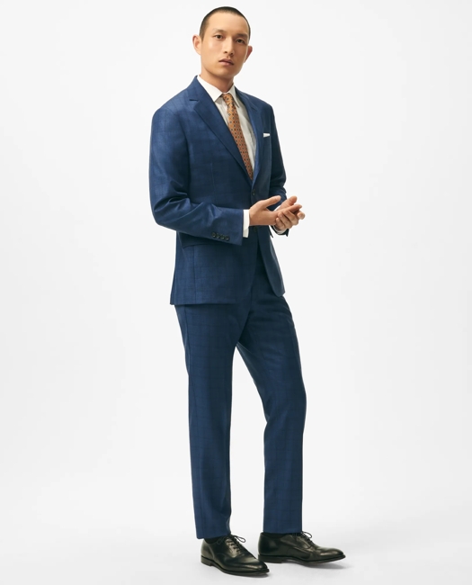 American-Made Slim Fit Multi Checked 1818 Suit