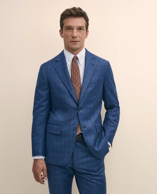 American-Made Slim Fit Multi Checked 1818 Suit