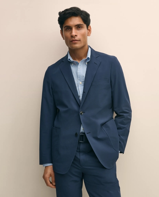 Slim Fit Lightweight Stretch Travel Suit Jacket
