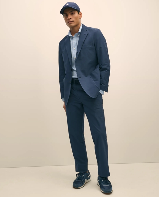 Slim Fit Lightweight Stretch Travel Suit Jacket