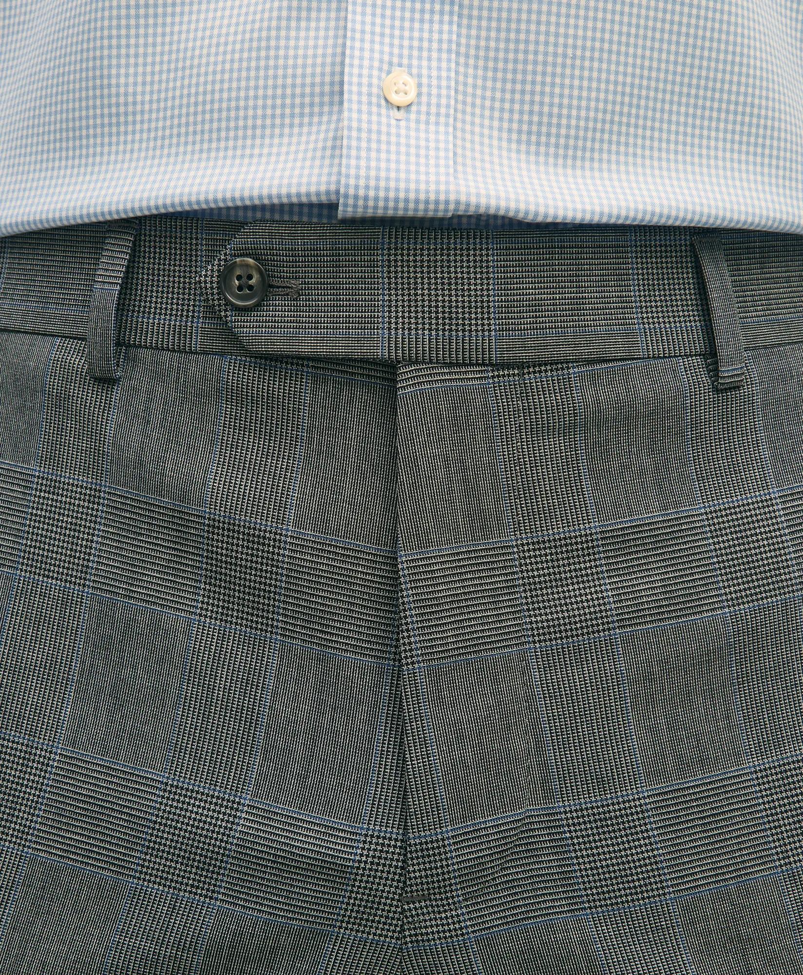 Explorer Collection Classic Fit Wool Check Suit Pants
