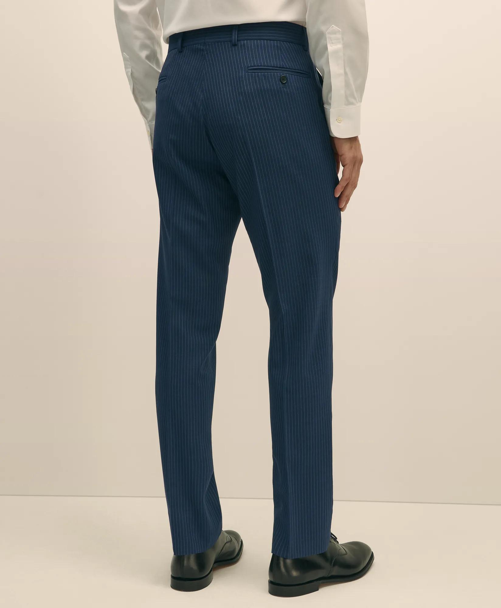 Explorer Collection Classic Fit Wool Pinstripe Suit Pants