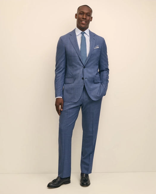 Traditional Fit Wool Check 1818 Suit