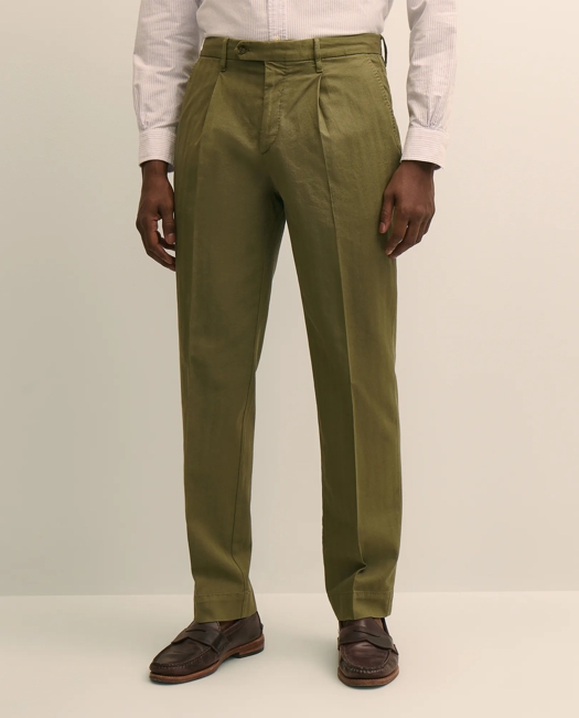 The Garment-Dyed Suit Pants - Aloe