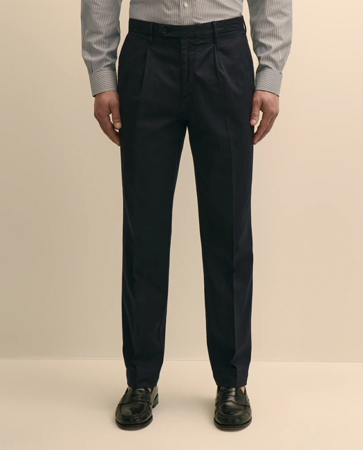 The Garment-Dyed Suit Pants - Navy