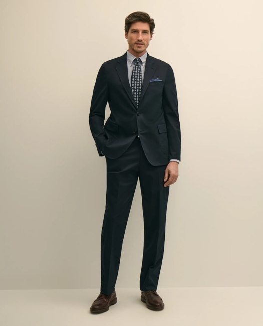 No. 1 Sack Suit in Cotton Twill - Navy