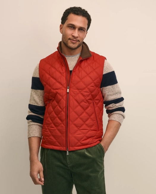 Paddock Diamond Quilted Vest