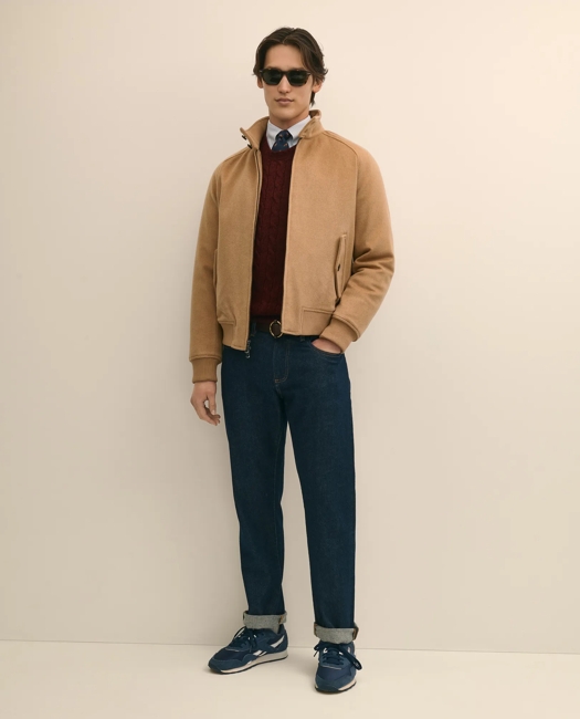 Wool Bomber Jacket