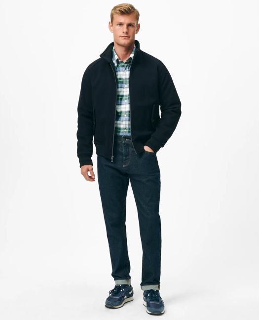 Wool Bomber Jacket