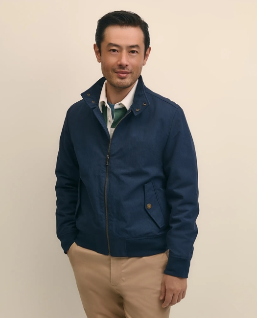 Bomber Jacket in Cotton Blend