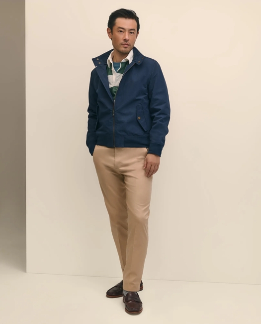 Bomber Jacket in Cotton Blend