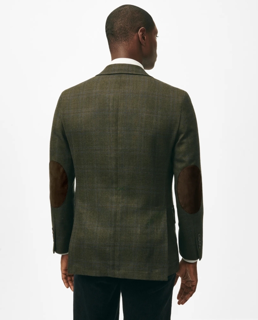 Classic Fit Checked Sport Coat in Wool