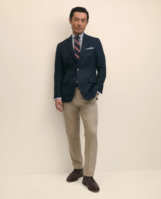 Slim Fit Wool Hopsack Sport Coat