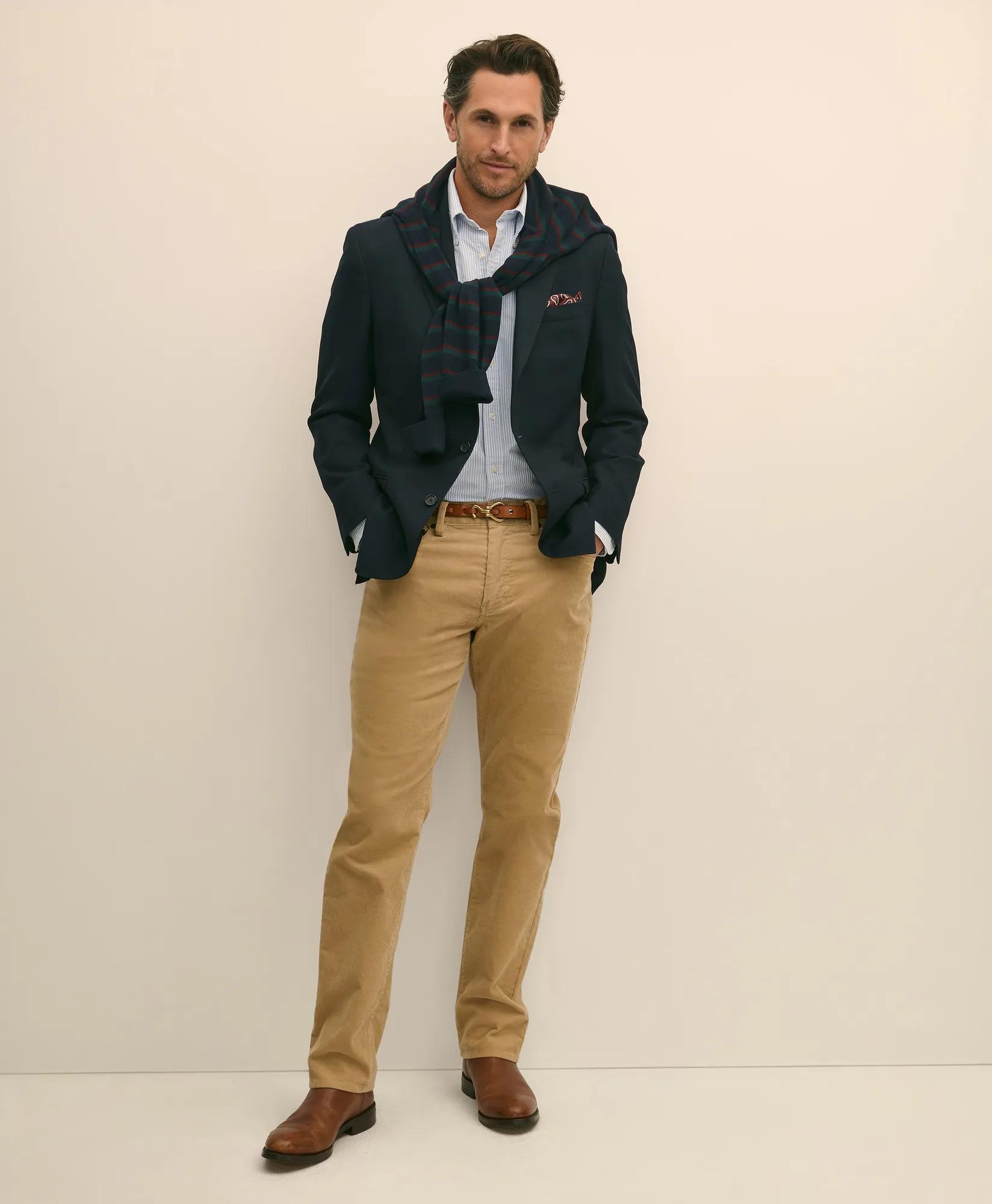 Traditional Fit Wool Hopsack Sport Coat