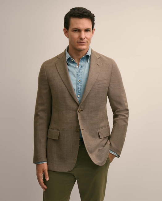Classic Fit Wool Hopsack Sport Coat