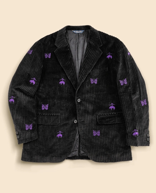 x NEEDLES Cotton Corduroy GF Papillon Relaxed-Fit No. 1 Sack Jacket
