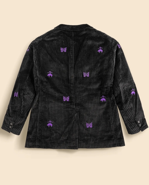 x NEEDLES Cotton Corduroy GF Papillon Relaxed-Fit No. 1 Sack Jacket