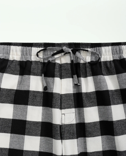 Cotton Flannel Buffalo Plaid Lounge Pants