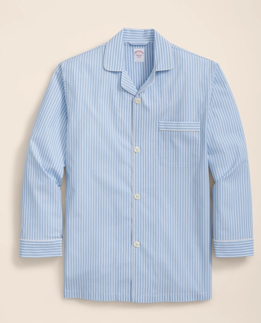 Cotton Broadcloth Bengal Striped Pajamas