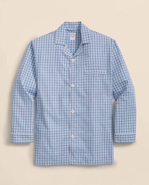 Cotton Broadcloth Gingham Pajamas
