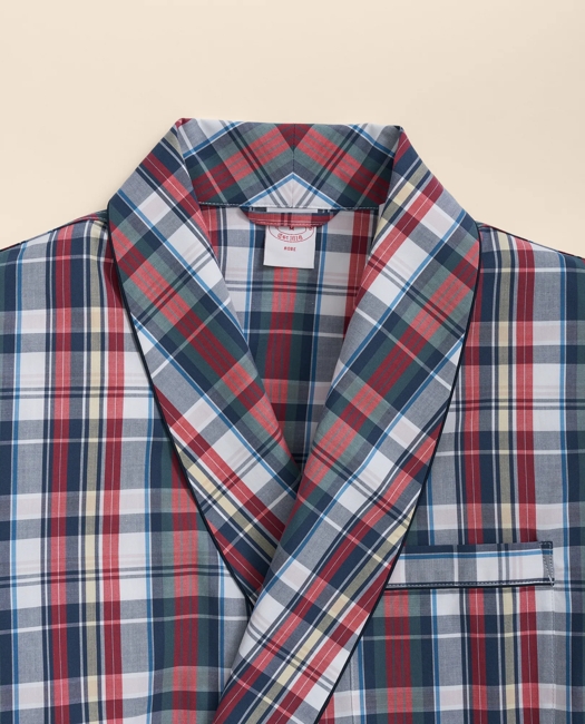 Cotton Madras Robe