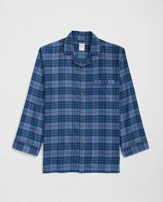 Cotton Flannel Plaid Pajamas