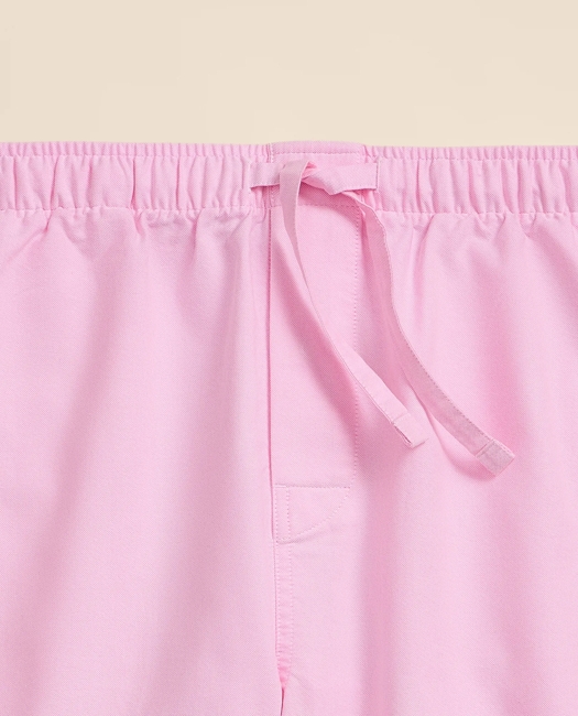 Cotton Oxford Lounge Shorts