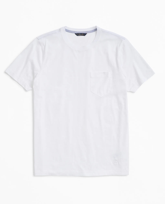 Supima Cotton Pocket Crewneck T-Shirt