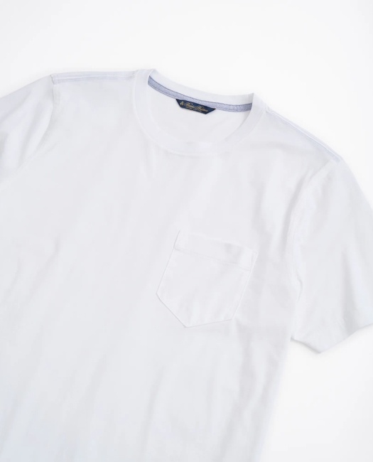 Supima Cotton Pocket Crewneck T-Shirt