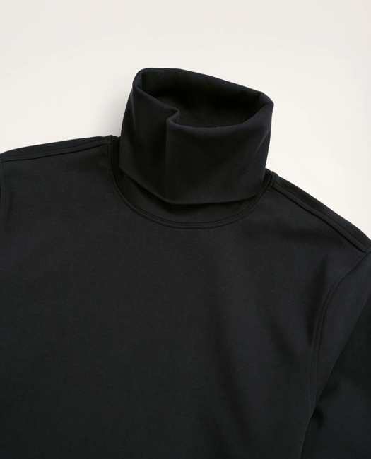 Stretch Supima Cotton Turtleneck Shirt