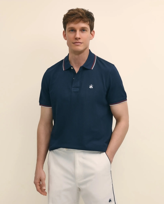 Golden Fleece Supima Tipped Polo Shirt