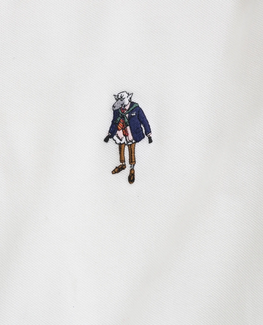 Henry Supima Long-Sleeve Polo Shirt